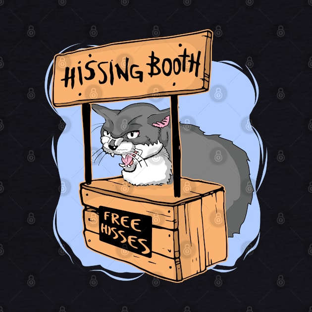 Cat Hissing Booth Free Hisses - Cat Lover by Felix Rivera